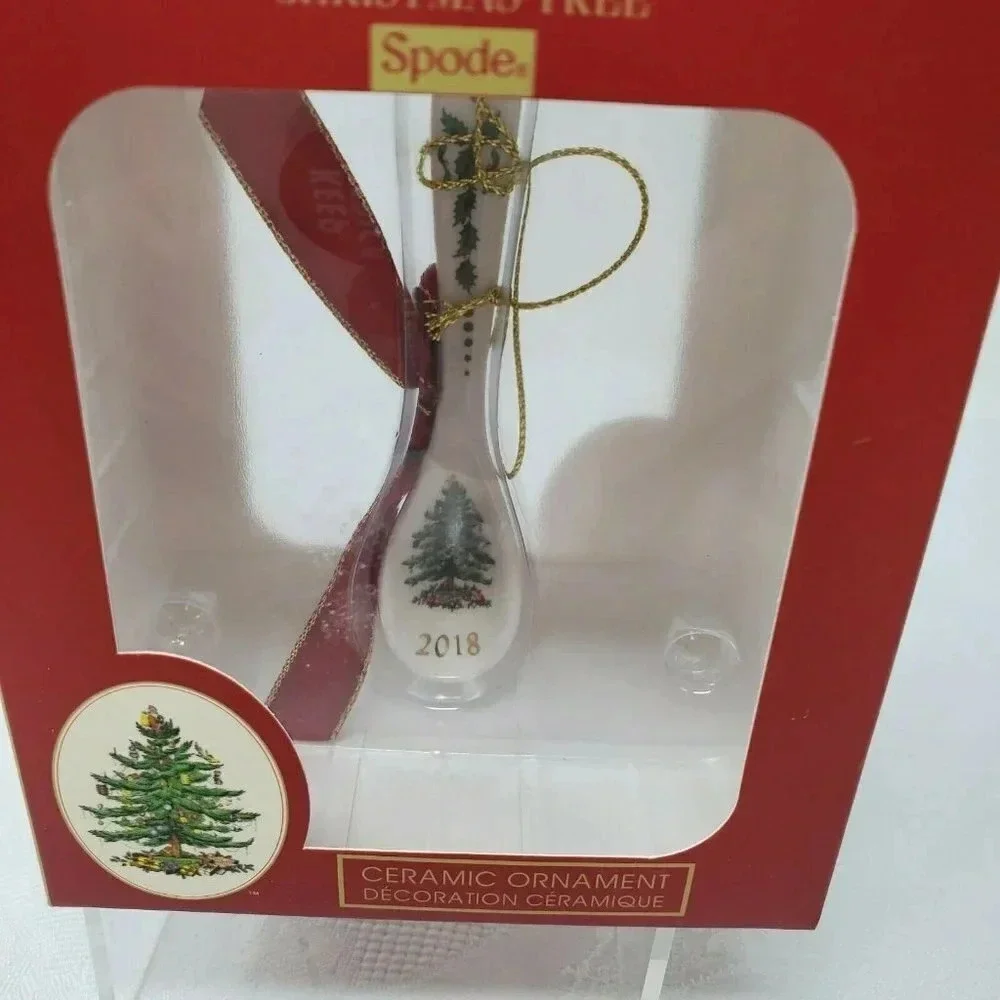Spode Christmas Tree Ornament Collectors Spoon Annual 2018
